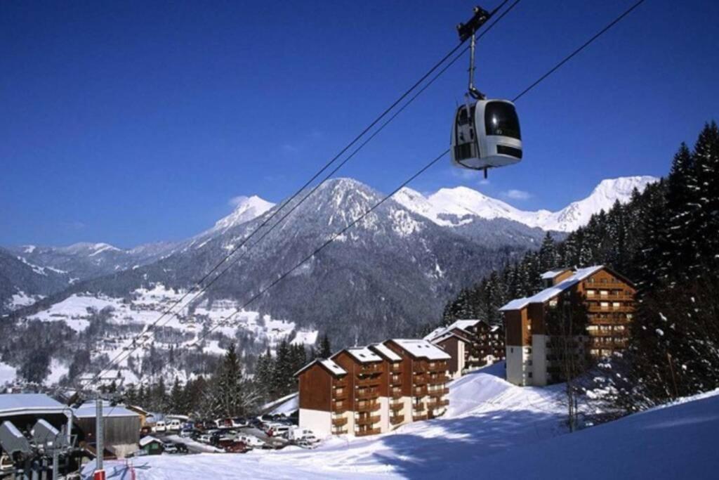 Le Pied Des Pistes A13, Joli Studio Tout Confort 4 Pers, Vue Vallee Imprenable, Draps Non Compris Saint-Jean-dʼAulps エクステリア 写真