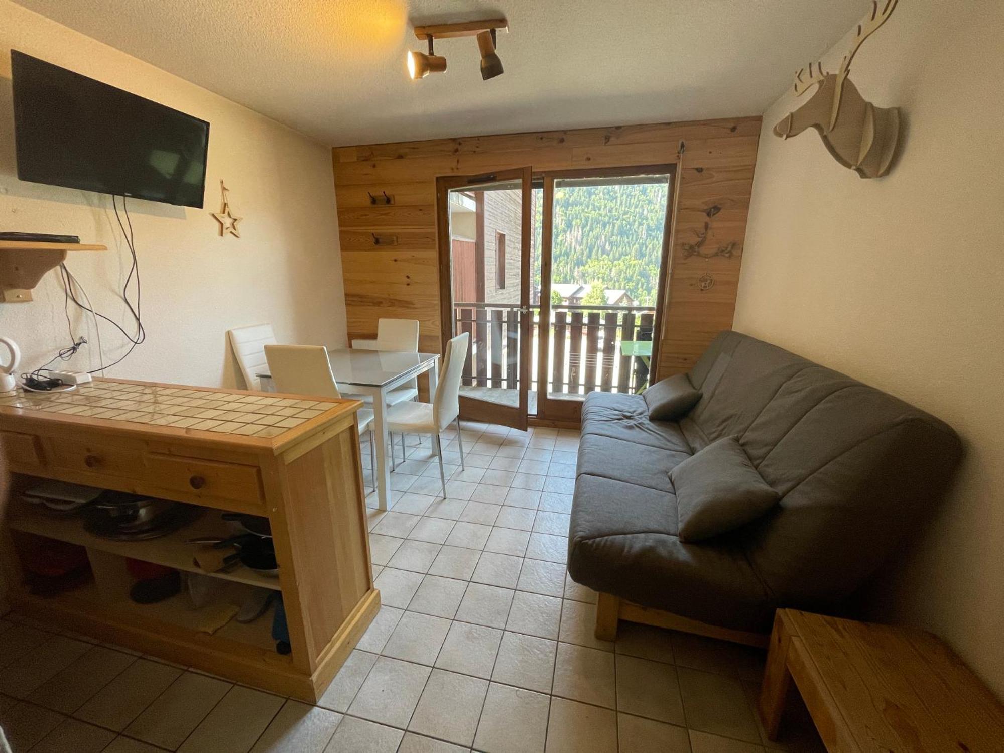Le Pied Des Pistes A13, Joli Studio Tout Confort 4 Pers, Vue Vallee Imprenable, Draps Non Compris Saint-Jean-dʼAulps エクステリア 写真